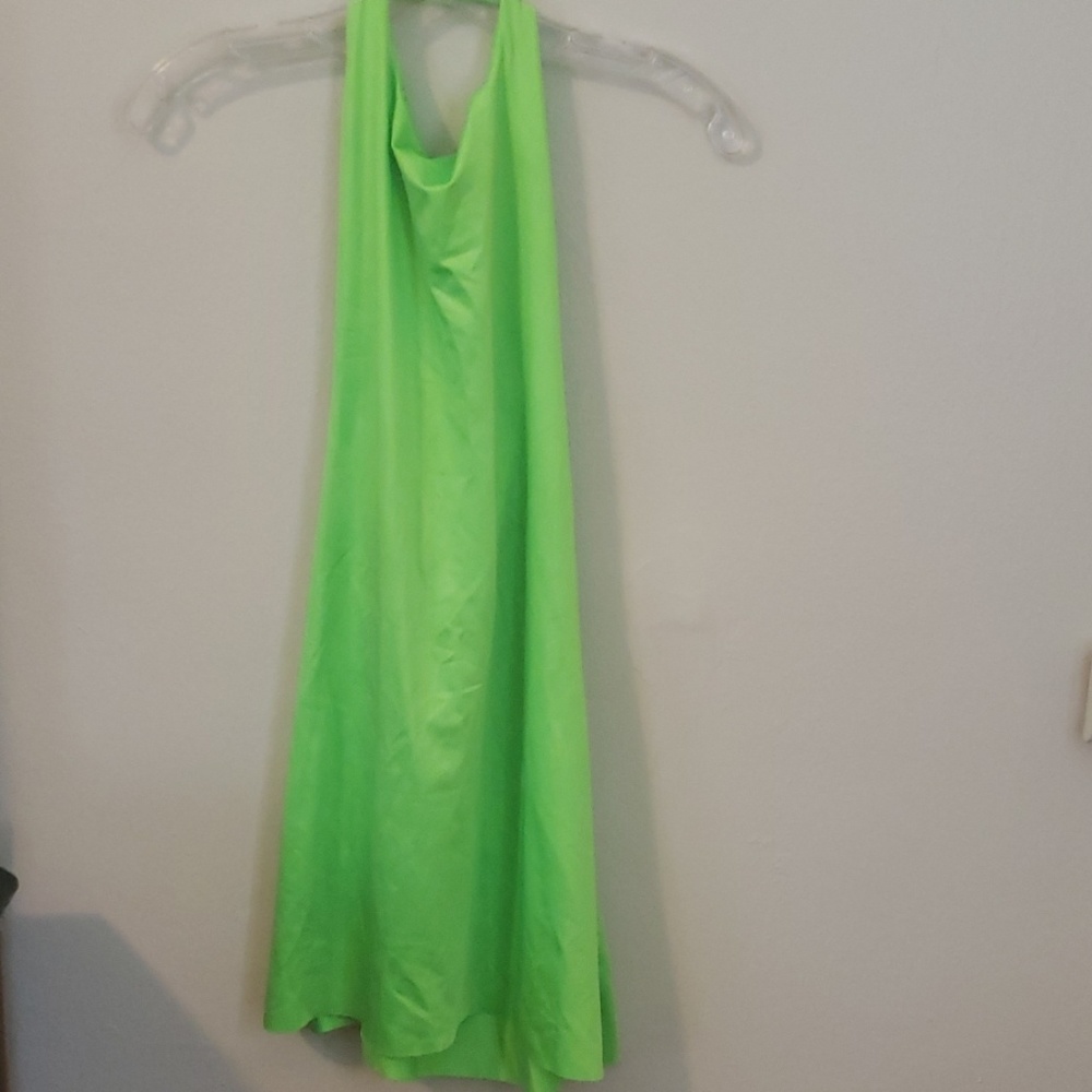 Handmade lyra halter dress
